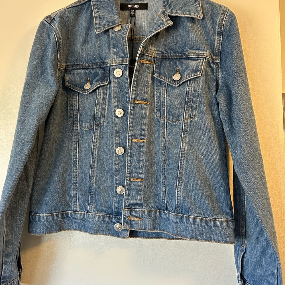 Hudson Jeans Blue Trucker Jean Jacket